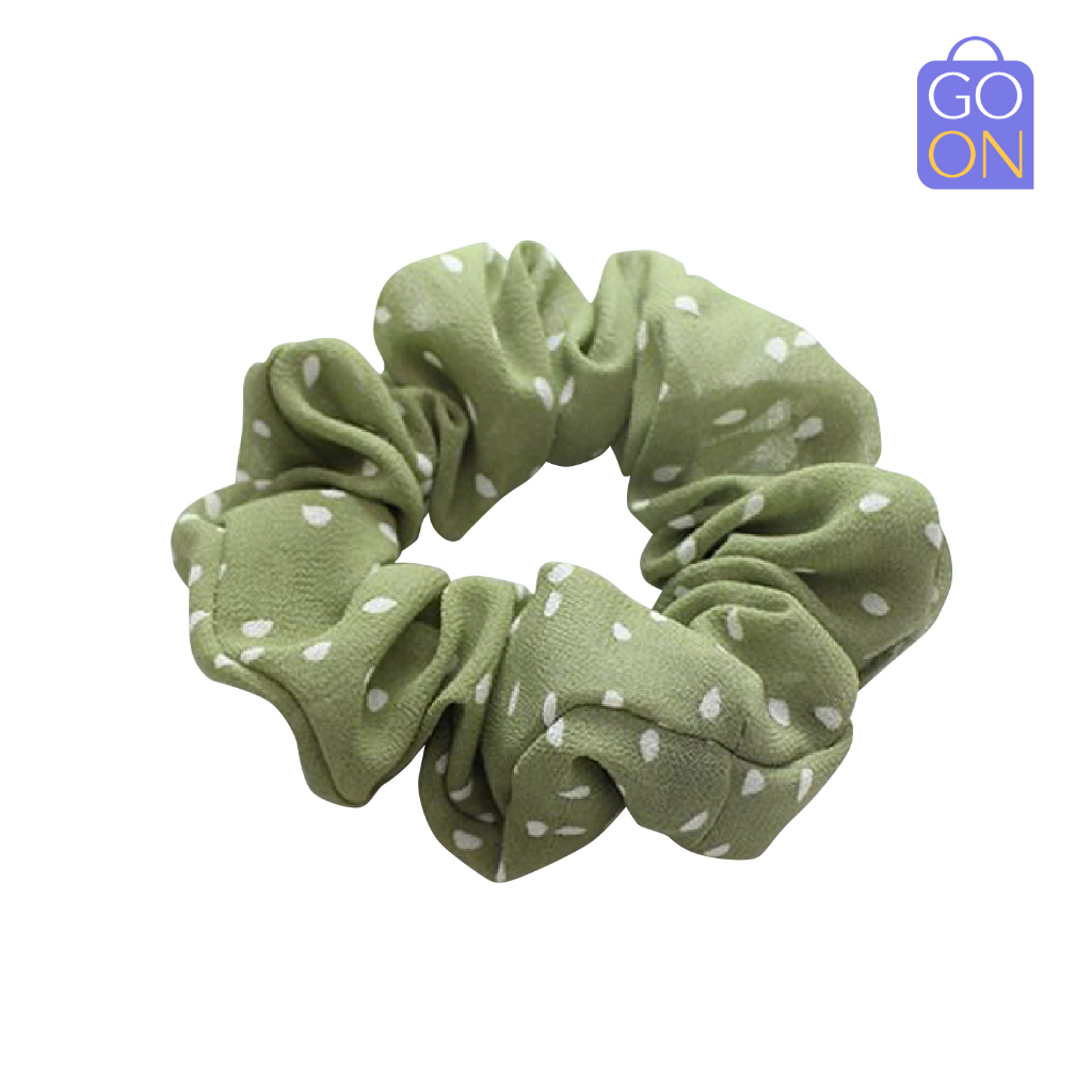 GO ONLINE Scrunchie - Kunciran Ikat Rambut Korea Cepol Hijab / Jilbab [ Gratis Ongkir / Cod ]