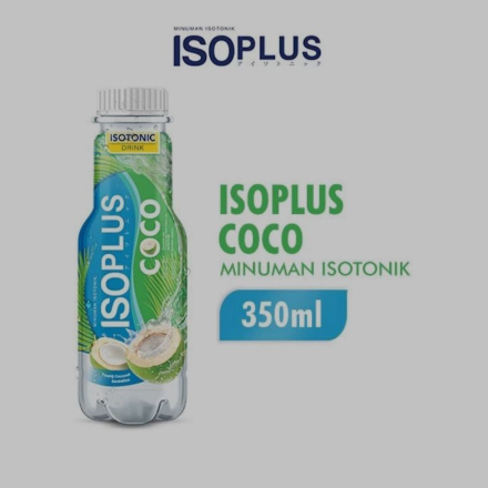 

Isoplus Isotonik Siap Minum Coco Botol 350 Ml