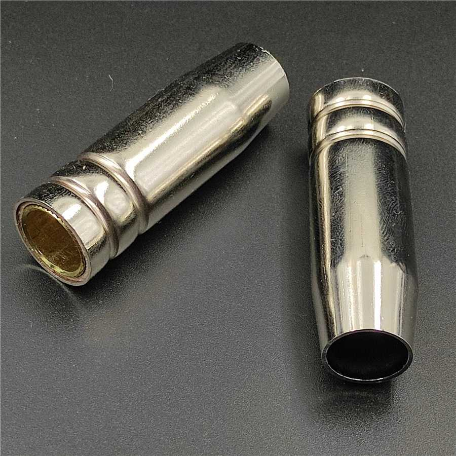 Nozzle Obor Las Welding Torch Tip Holder 15AK MIG 0.8mm 14PCS Perkakas Rumah Material Berkualitas