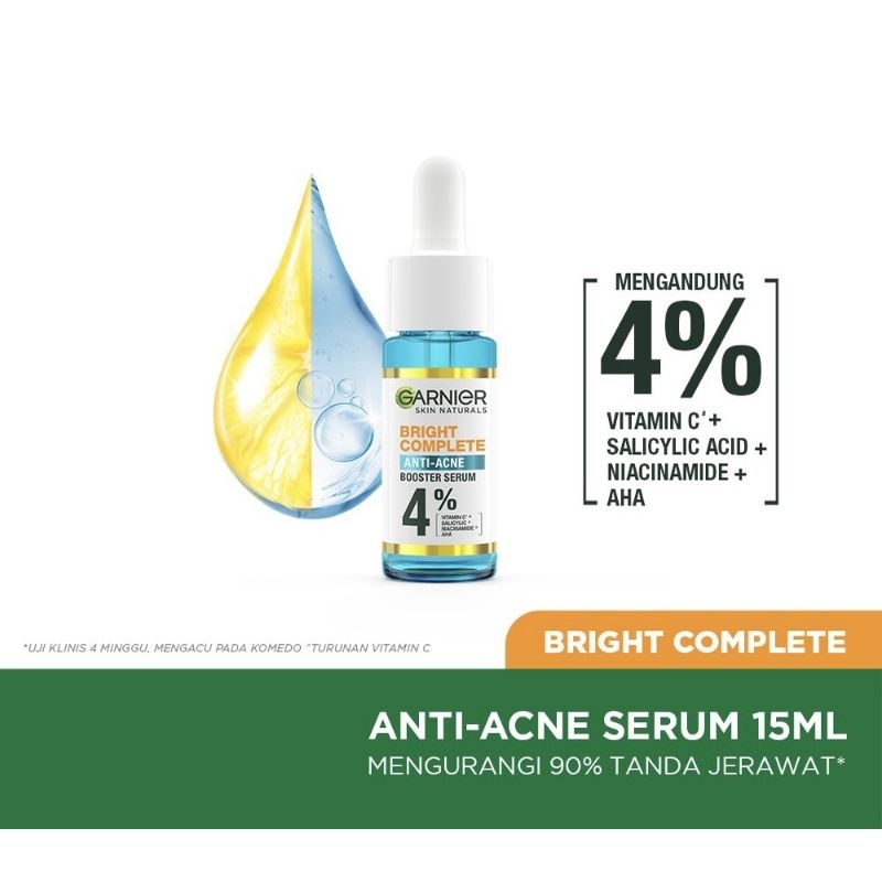 Garnier serum Bright Complete Anti-Acne 15ML