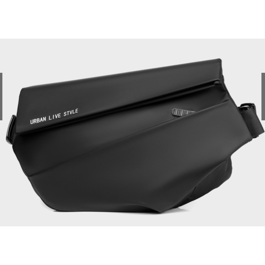 KE2021 Tas Selempang Pria Waist Bag Buckle Magnetic Anti Air WX-OS