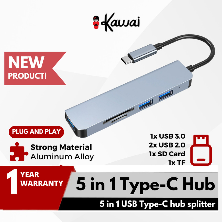 iKawai USB Hub Type C Hub 9 in 1 / 5 in 1 Splitter Extension USB 3.0 Type-C Hubs Micro USB SD Card HDMI USB Hub Converter USB Mac Vention Orico ROBOT