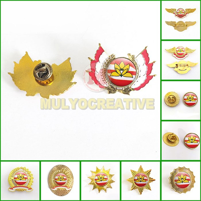 Pin PIKKA KAI Pin Bros dan Wing Logo PIKKA KAI