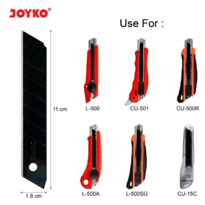 

Isi Cutter Besar L 150 Joyko Refill