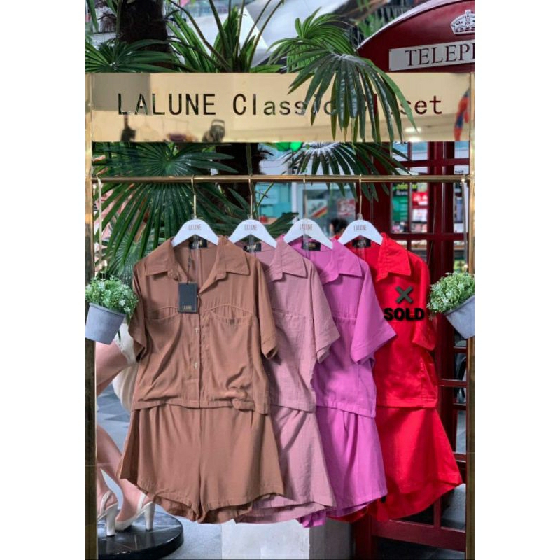 lalune One set Pendek/short Import