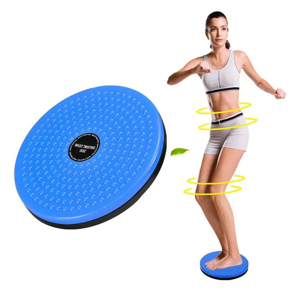 Waist Twisting Jogging Magnetic Piringan Magnetik Trimmer Joging Trimer Pembakar Lemak Pelangsing Perut Alat Bantu Olahraga Fitness Gym