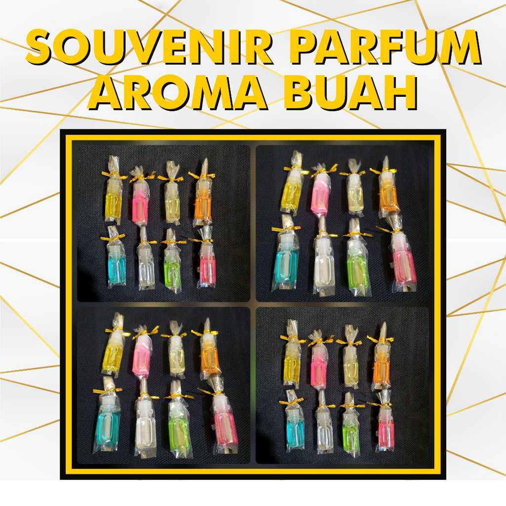 SOUVENIR PARFUM BUAH TERMURAH SEINDONESIA RAYA (PAKET 100Pcs)