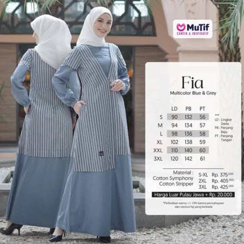 Gamis MUTIF terbaru 2023