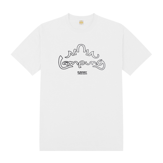 Kaway T-shirt Kaos TREAGER WHITE