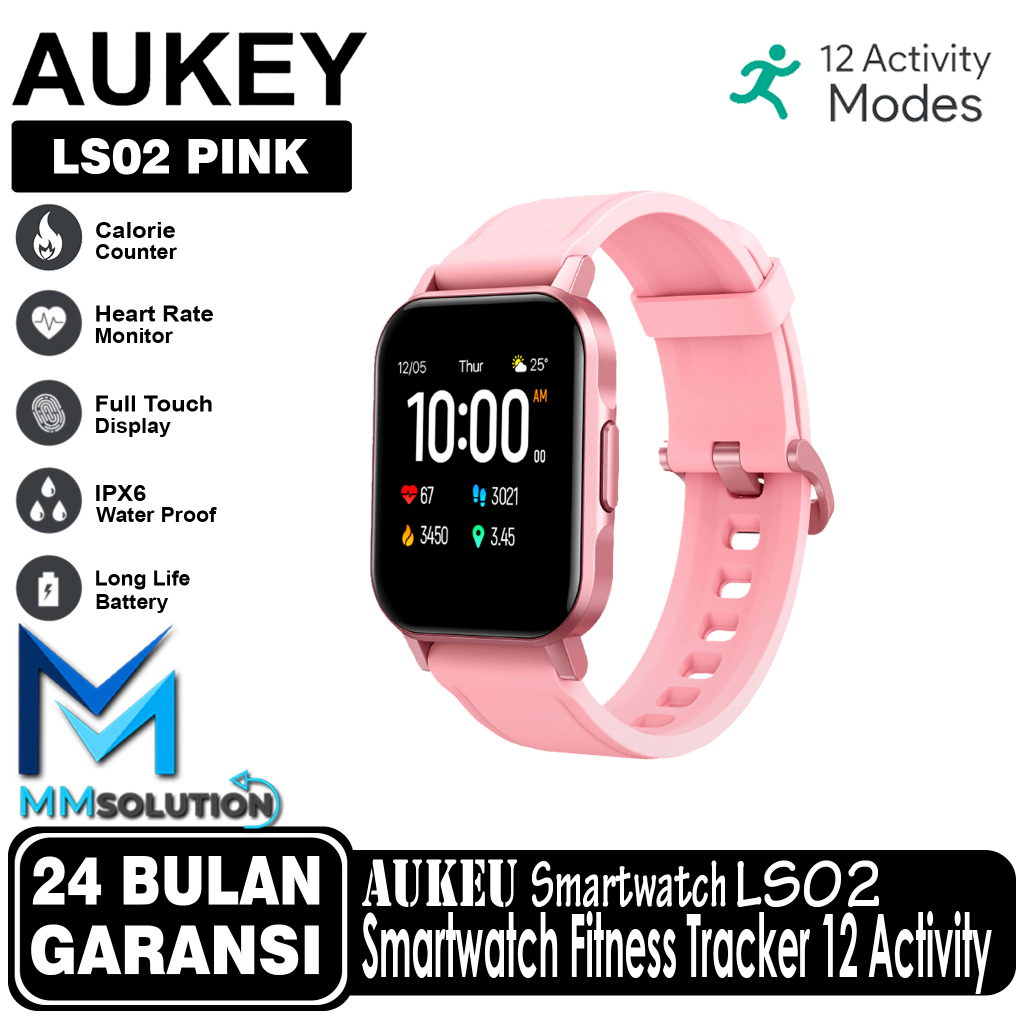 AUKEY Smartwatch LS-02 / LS02 Outdoor Watch Fitness Jogging Tracker