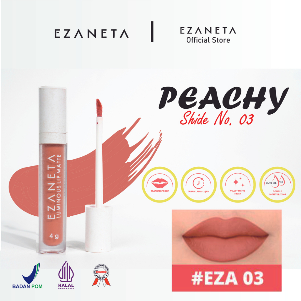 EZANETA LUMINOUS LIP MATTE LIP CREAM 03