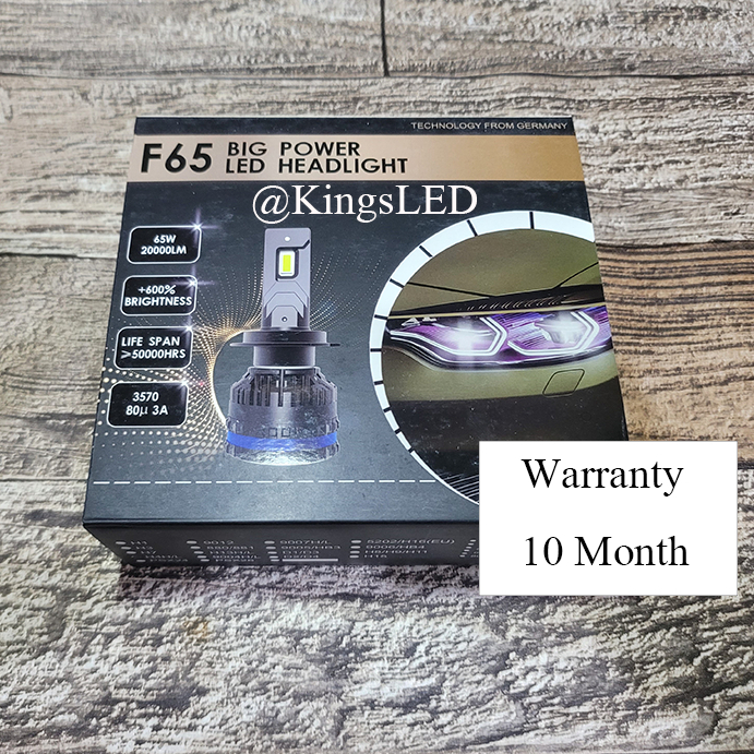 Lampu LED Mobil F65 ML-3570 Chip H4 H8 H9 H11 9005 HB3 40000LM 130W Headlight Head Lamp Light Lampu 