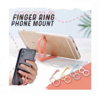 DHIO - phone holder jari holder finger ring phone mount smartphone jari penyangga hp jari