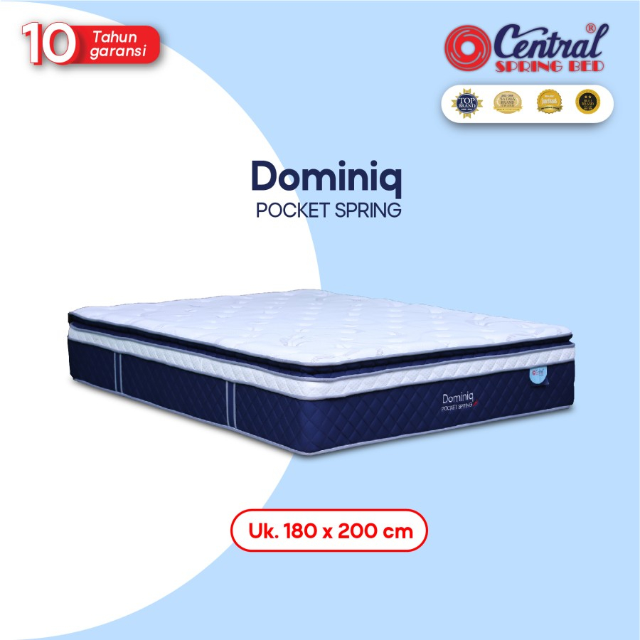 Kasur Central Dominiq Spring Bed Springbed 160/180 x 200