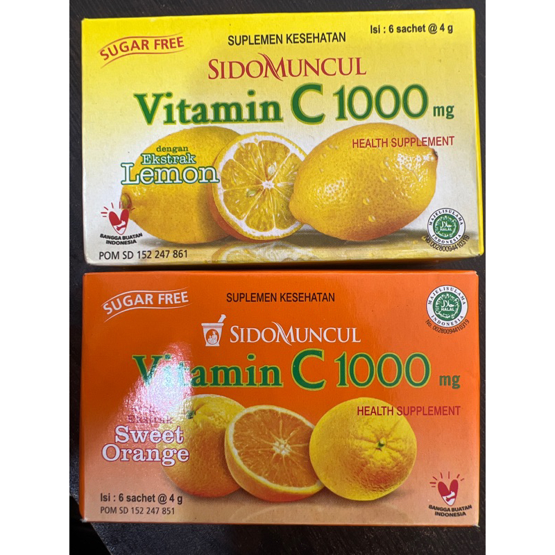 Serbuk Vitamin C Sidomuncul C1000 box