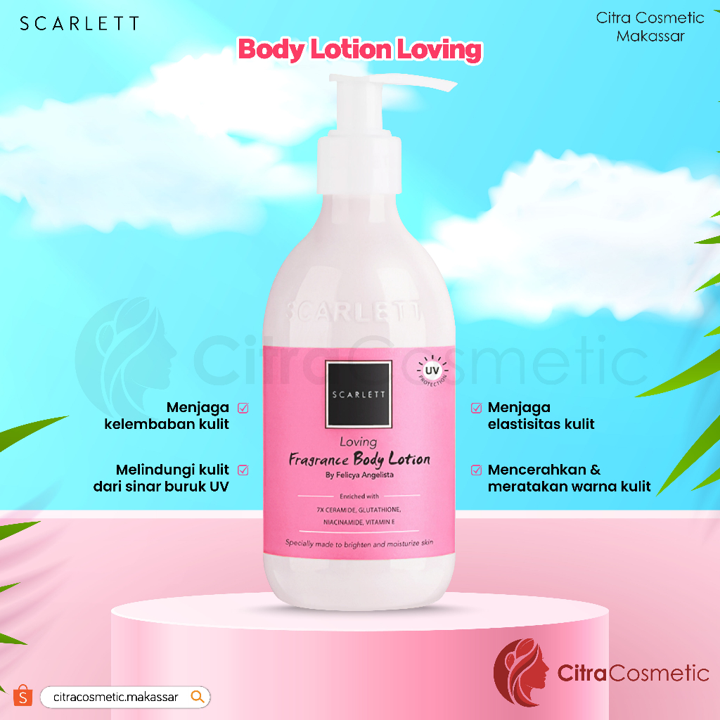 Scarlett Loving Series | Lotion | Body Scrub | Shower Scrub | Body Serum