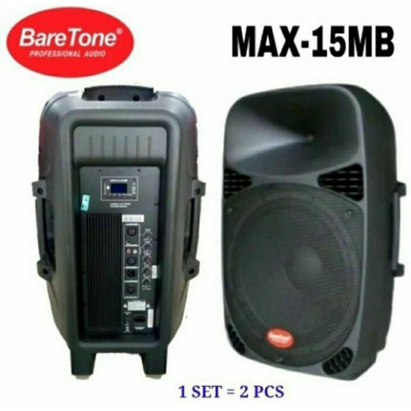 Speaker aktip 15 inch Baretone Max15mb original Max15mb bluetooth