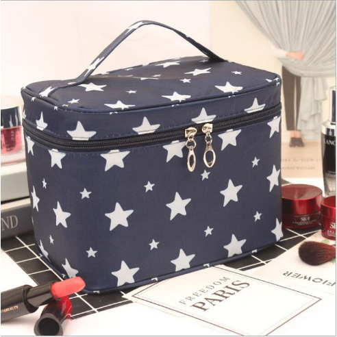 TASBLUE Tas Kosmetik Travel Karakter Pouch Make Up Wanita Korea Cosmetics Bag Serbaguna/Tas Kosmetik Premium Bahan Kanvas Parasut Pounch Make Up Besar Travel Anti Air N12