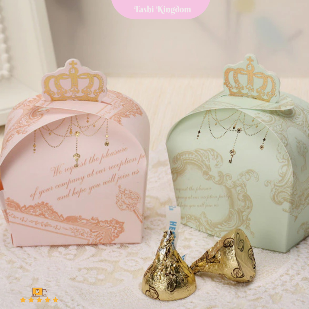 

Kotak souvenir pernikahan, kotak souvernir mahkota, kotak ultah pesta