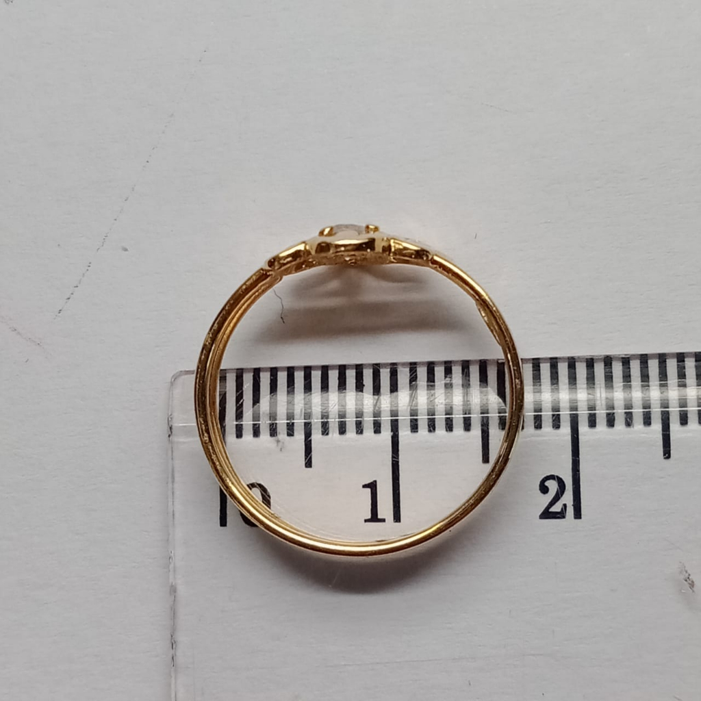 Cincin Emas 17K - 0.95 Gr Kadar 750 - 4766