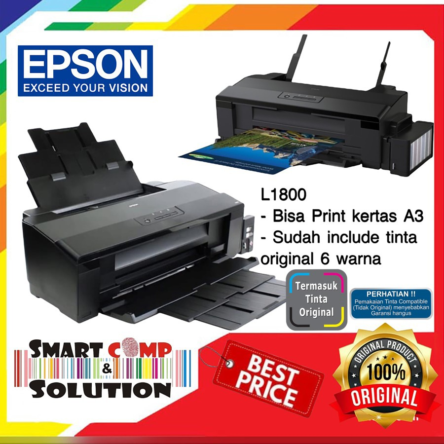 Printer Epson L1800 A3 Photo Ink Tank