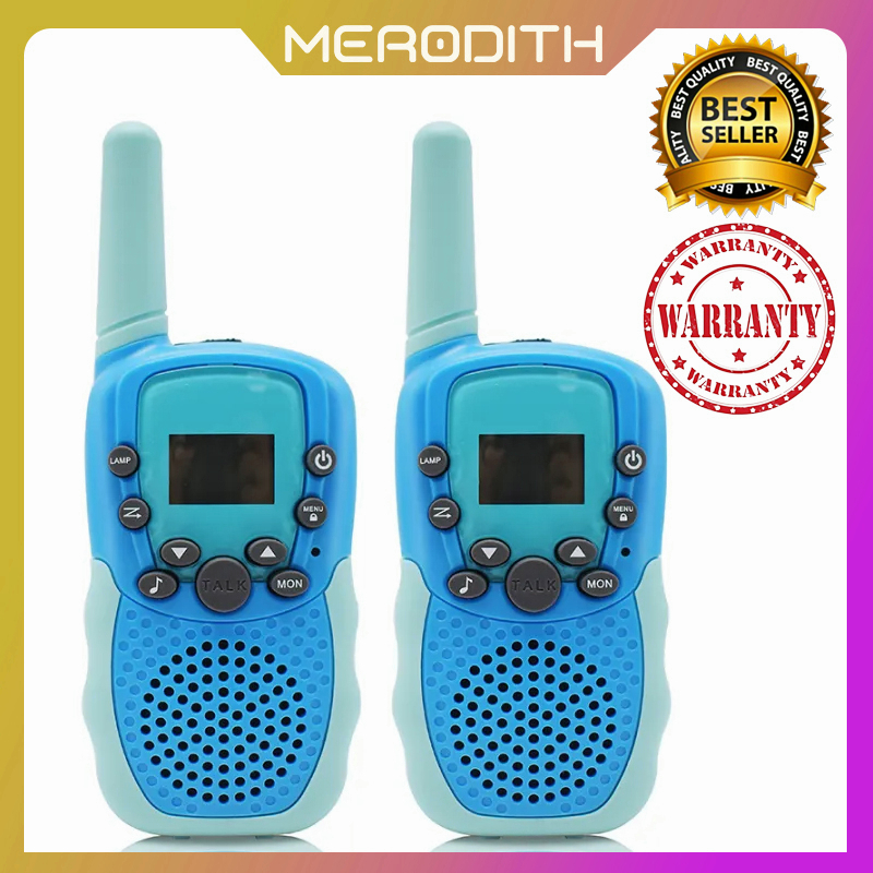 Mini HT colorful 8 channel Mainan walkie talkie anak-anak berguna talky untuk outdoor T388 berisi un