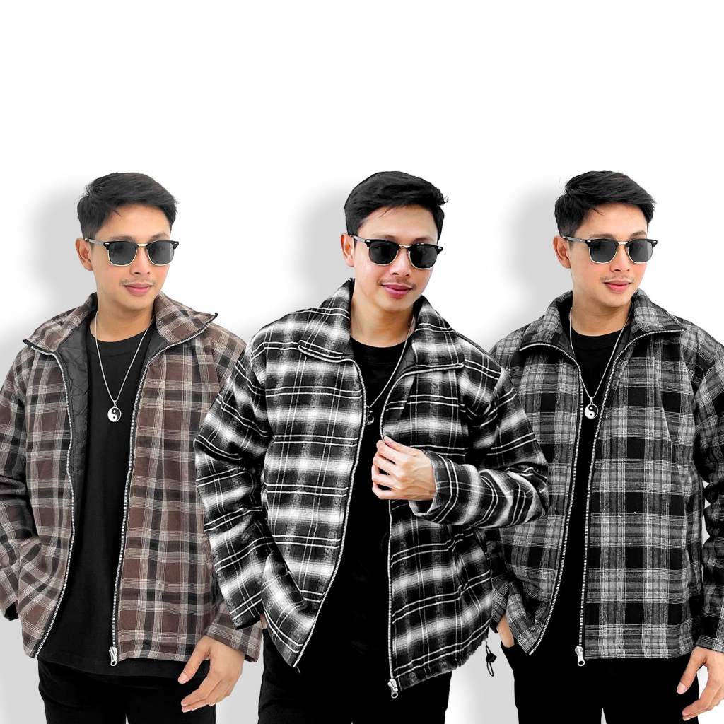 JACKET FLANNEL / JACKET FLANNEL PRIA / JACKET FLANNEL LENGAN PANJANG