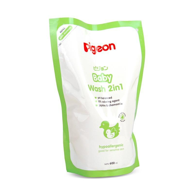 PIGEON BABY WAH 2 IN 1 REFILL 600 ML