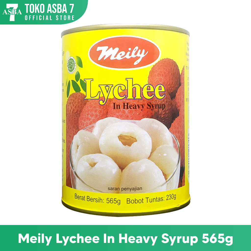 

MEILY LYCHEE IN HEAVY SYRUP 565GR