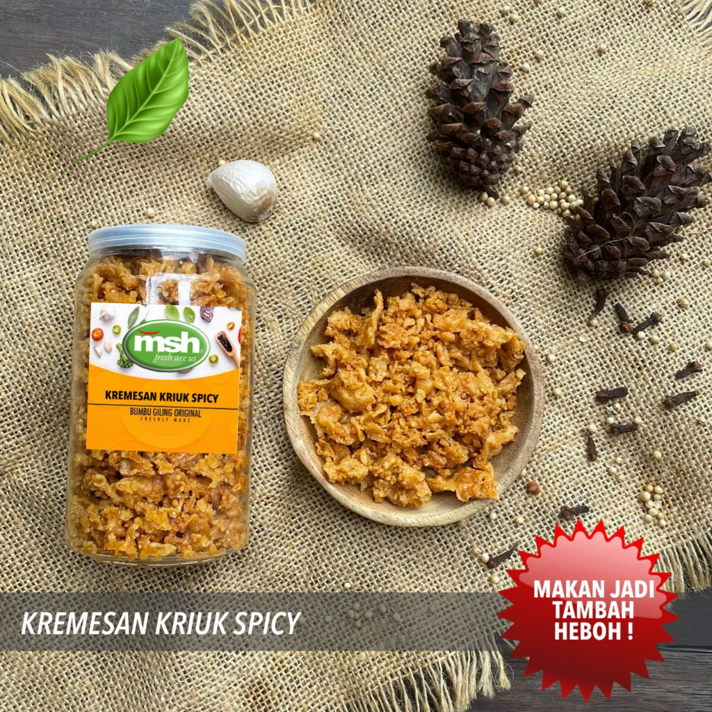 

MSH Kremesan Kriuk Spicy 120g