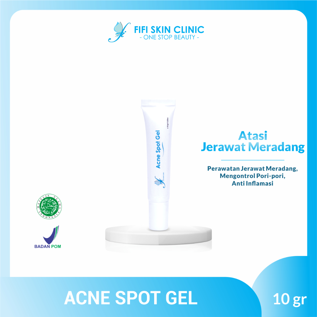 FI ACNE SPOT GEL dr Fifi Festiany FIFI SKIN CLINIC / Obat Jerawat Totol Kemerahan / BPOM