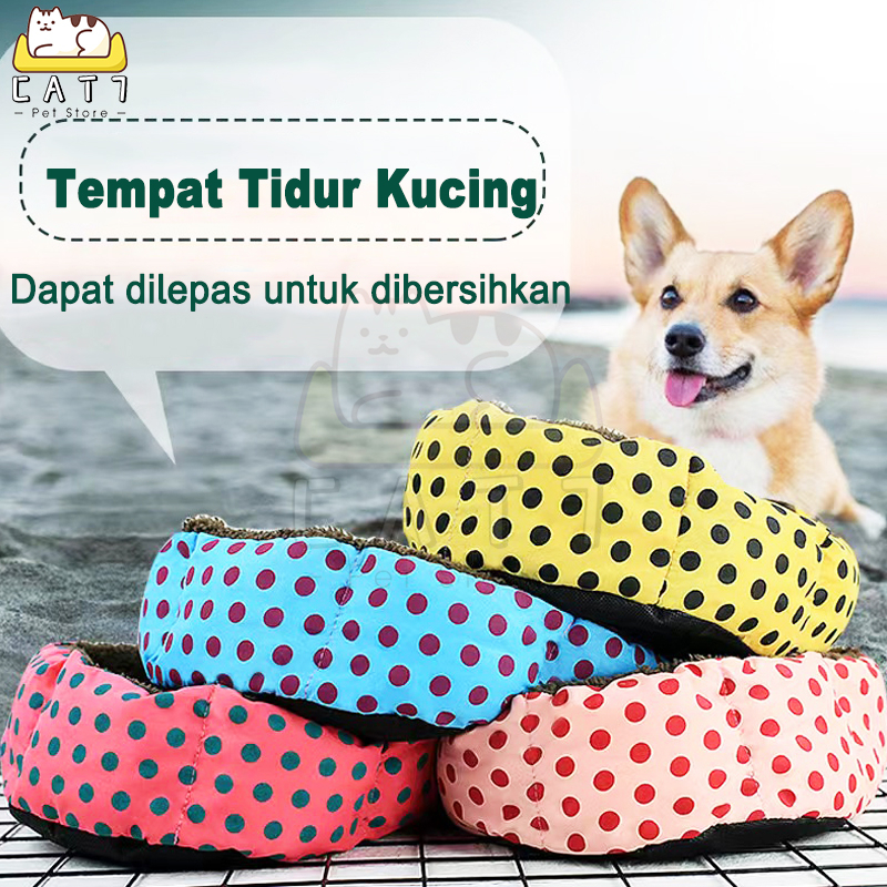 Tempat Tidur Kucing Anjing Pet Bed Sarang Hewan Peliharaan Kasur/Rumah Kucing