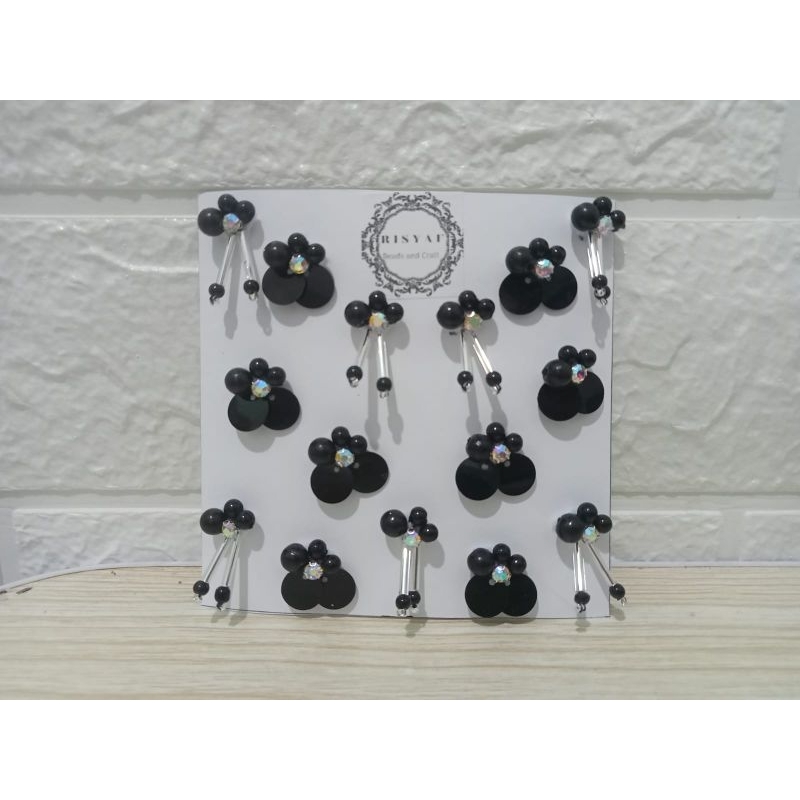 (GROSIR 20set) Request Payet Rangkai Sequin Bambu