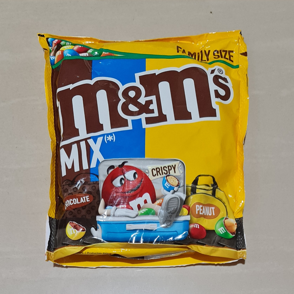 Coklat M&amp;M's MIX Family Size Chocolate 400 Gram