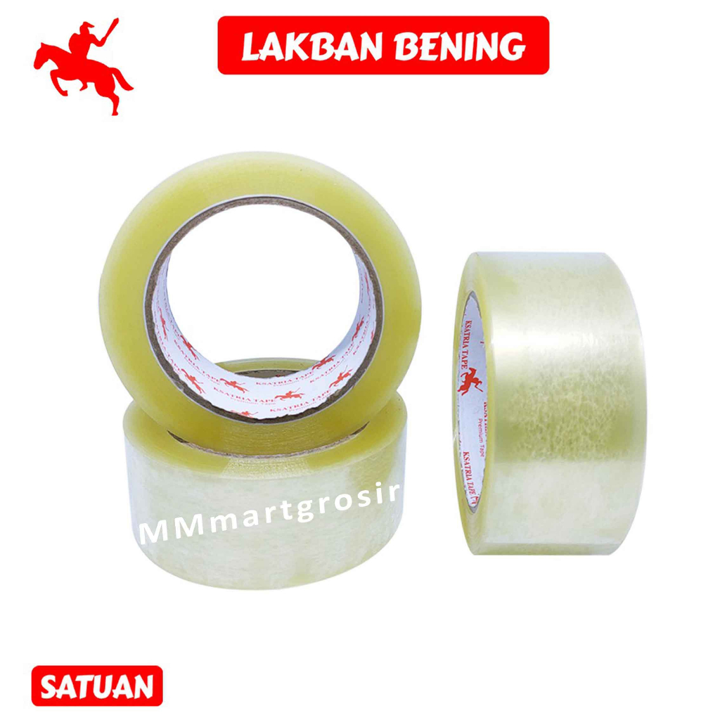 Ksatria Tape / Lakban / Lakban Opp Tape / Solatip / Perekat