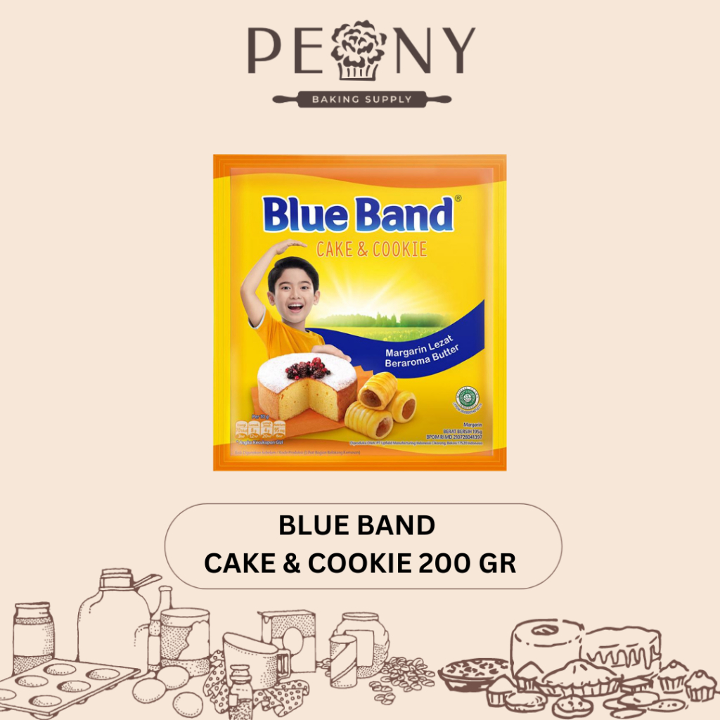 BLUE BAND CAKE AND COOKIE MARGARIN 200 GR