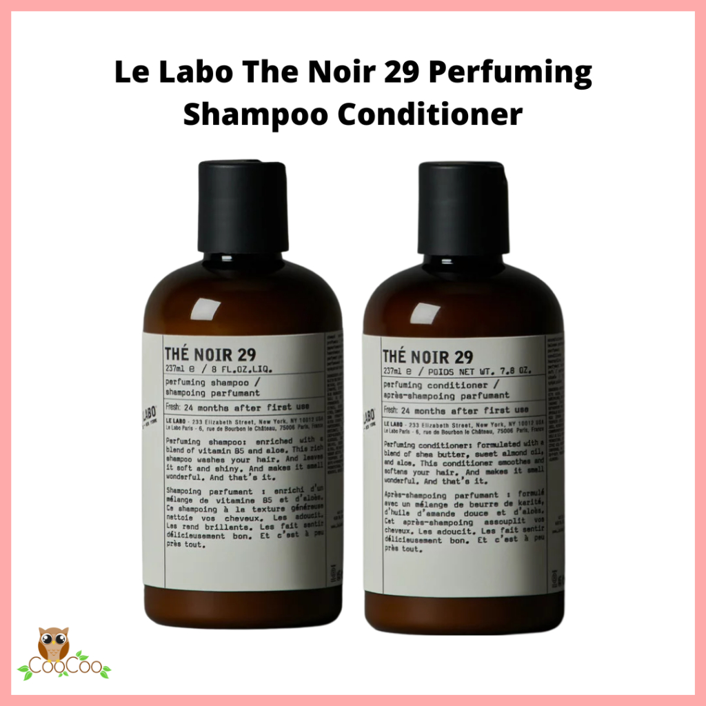 Le Labo The Noir 29 Perfuming Shampoo Conditioner