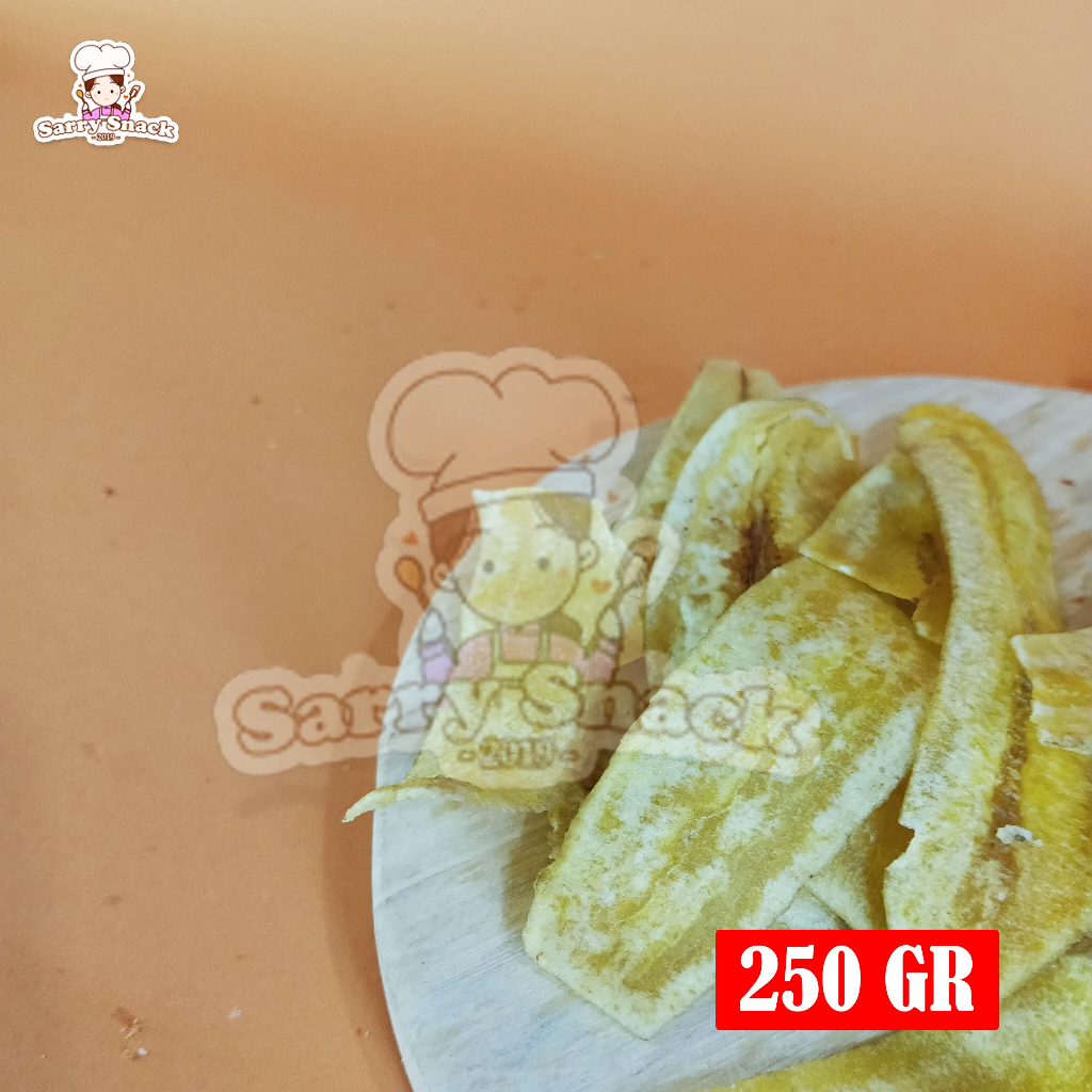 

Gurih Keripik Asin Pisang 250gr Grosir Higieanis Lezat Enak