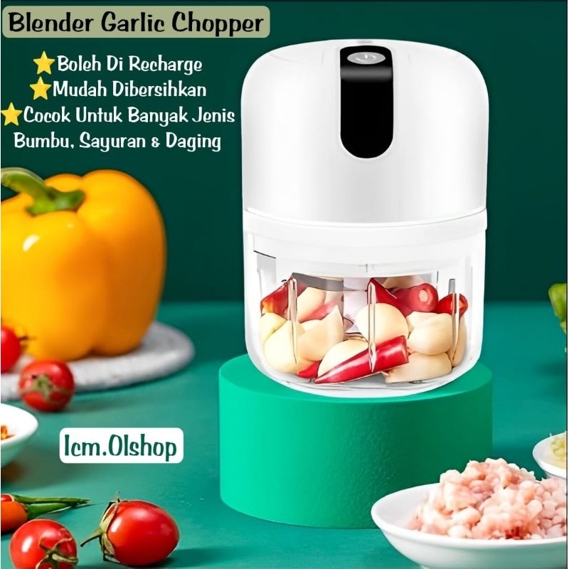 Blender Mini / USB Multifungsi Blender Bumbu Dapur Praktis Blender Portable⭐ ICM ⭐