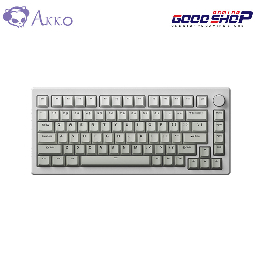 Akko Cool Gray Keycap Set(132-key)