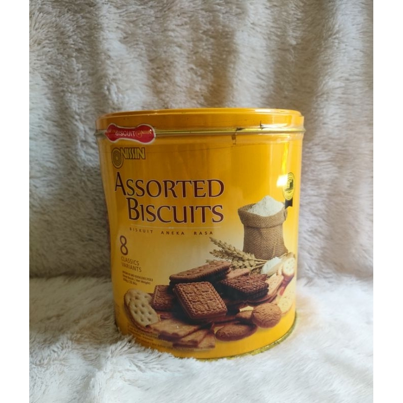 Nissin Assorted Biskuit/Biskuit Aneka Rasa 650 gr