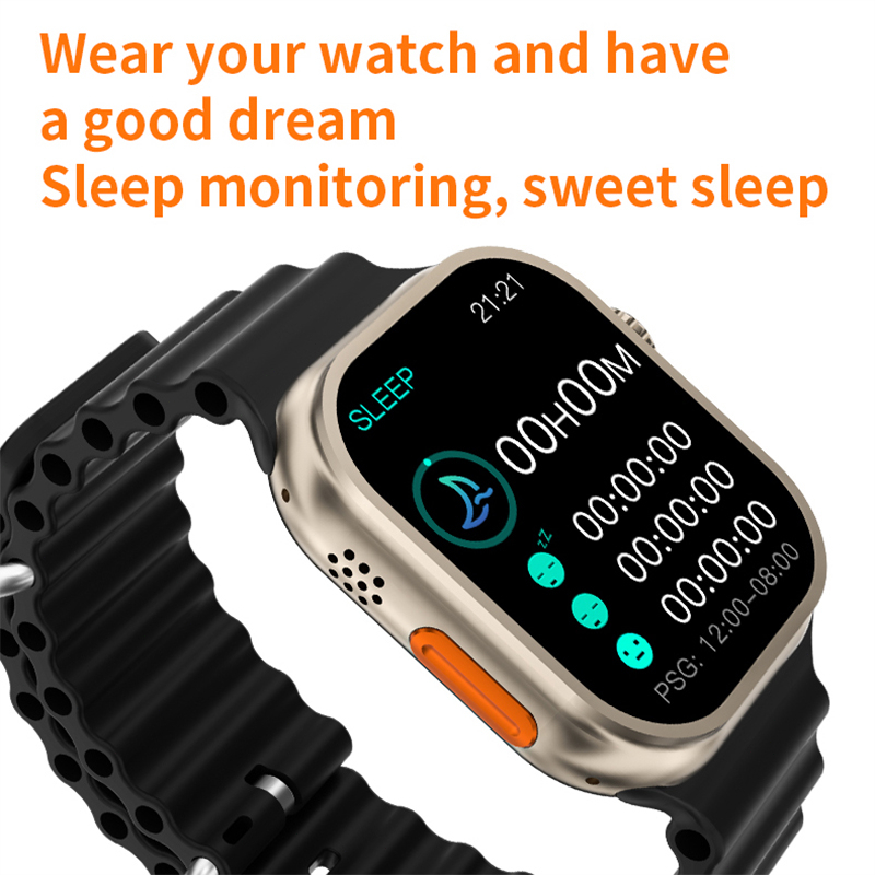 Smartwatch Z69 Ultra Serise 8 S8 Ultra Max 49MM 1:1 2.01” inch Screen HD Sports Watch 8 Ultra Smart Watch Bluetooth Call ( UPGRADE)