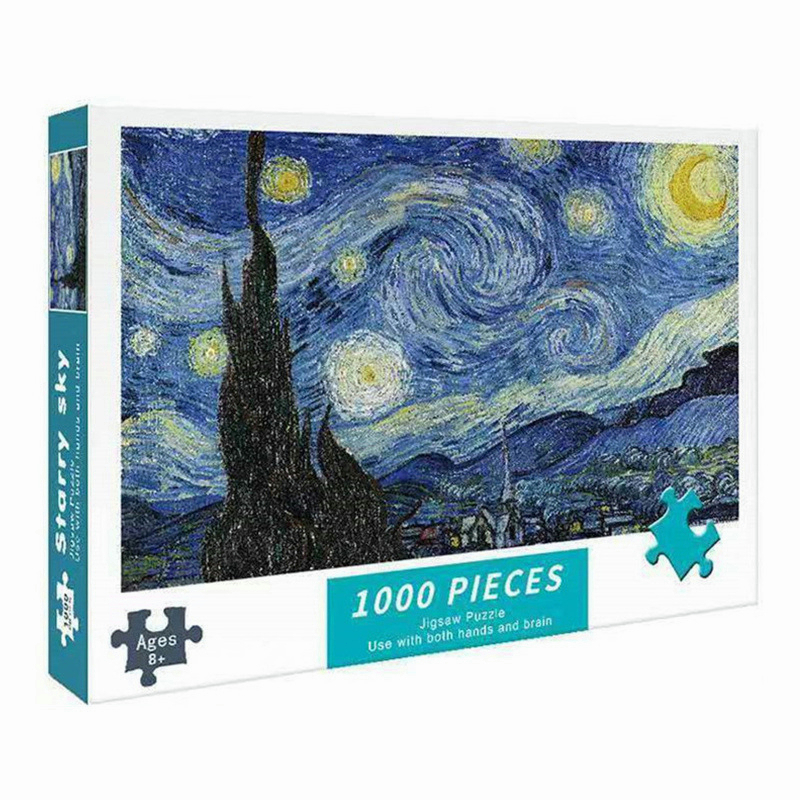 Puzzle jigsaw 1000 pieces ukuran 50 x 75  Mainan Edukasi Jigsaw Kreatif DIY Jigsaw