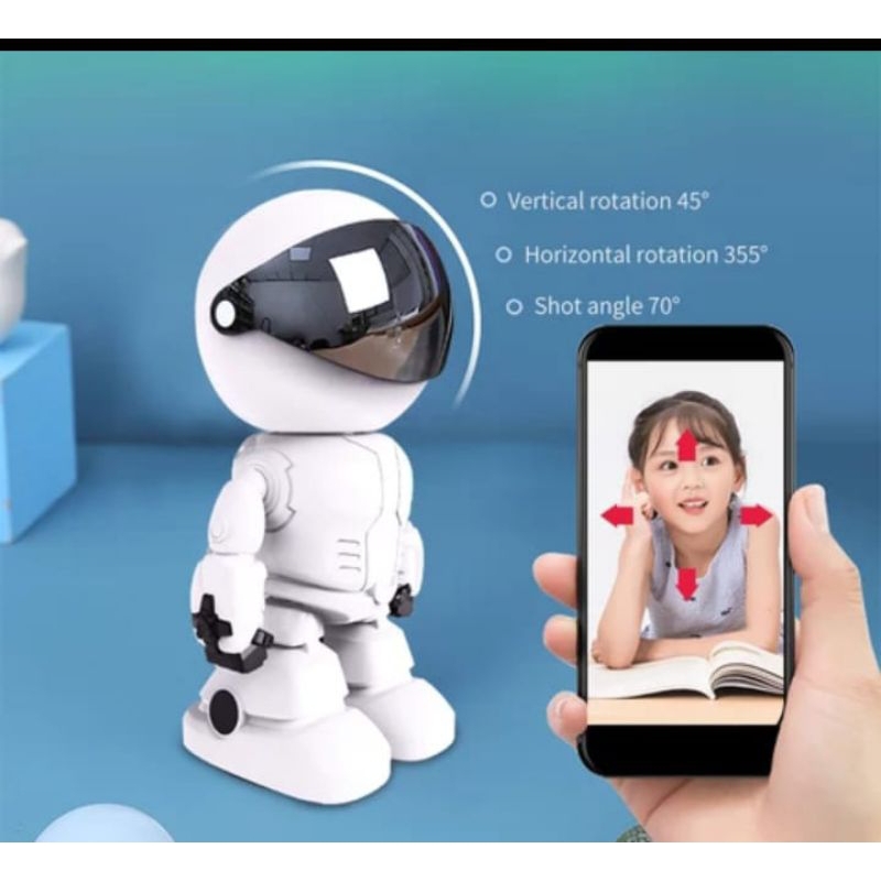 CCTV IP CAM INDOOR APLIKASI YOOSEE 8MP MEGA PIXEL KAMERA FULL HD NIGHT VISION CCTV WIFI