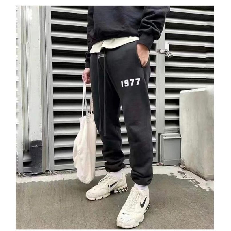 FOG Essentials Fear Of God Jogger Pants Mirror Celana Joger Unisex