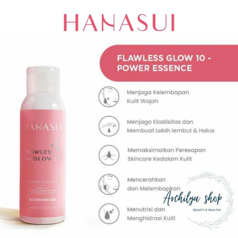 HANASUI Flawless Glow 10 Power Essence