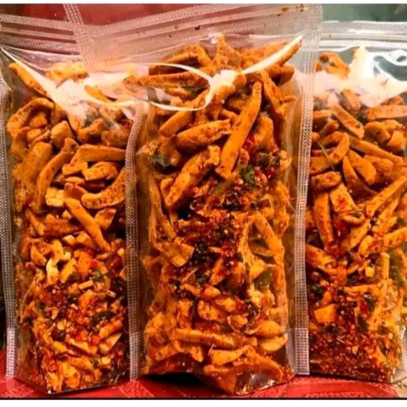 

Basreng Viral 100gr extra pedas daun jeruk