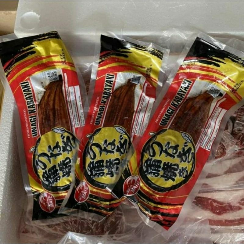 

unagi kabayaki belut jepang import 167gr