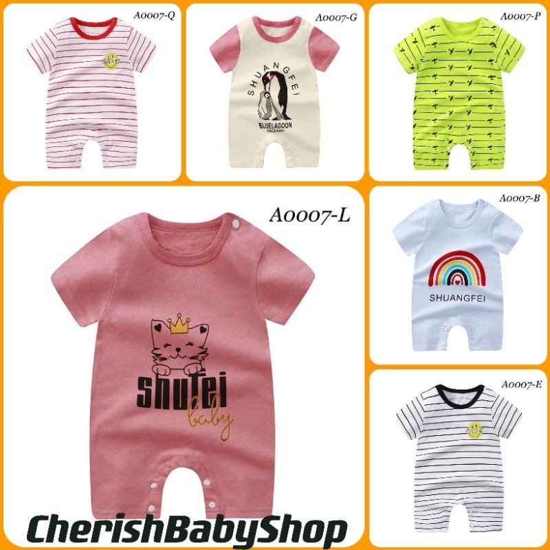 Jumper Bayi 0-15 Bulan / Jumper Pendek Bayi / Jumper Lucu Import