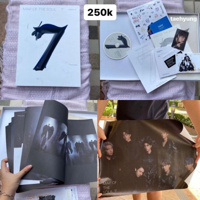 album bts map of the soul 7version 02pc TAEHYUNG